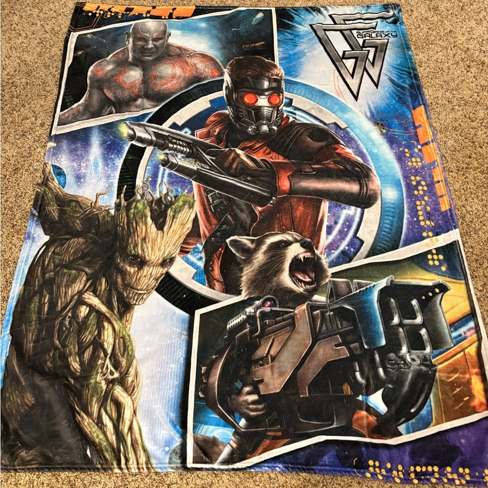 Guardians of the Galaxy Fleece Blanket